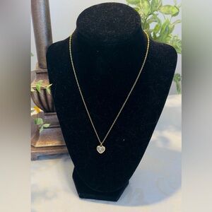 Coach NWOT Heart Pendant Necklace